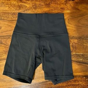 Lululemon athletica wunder train hi rise biker shorts 6”